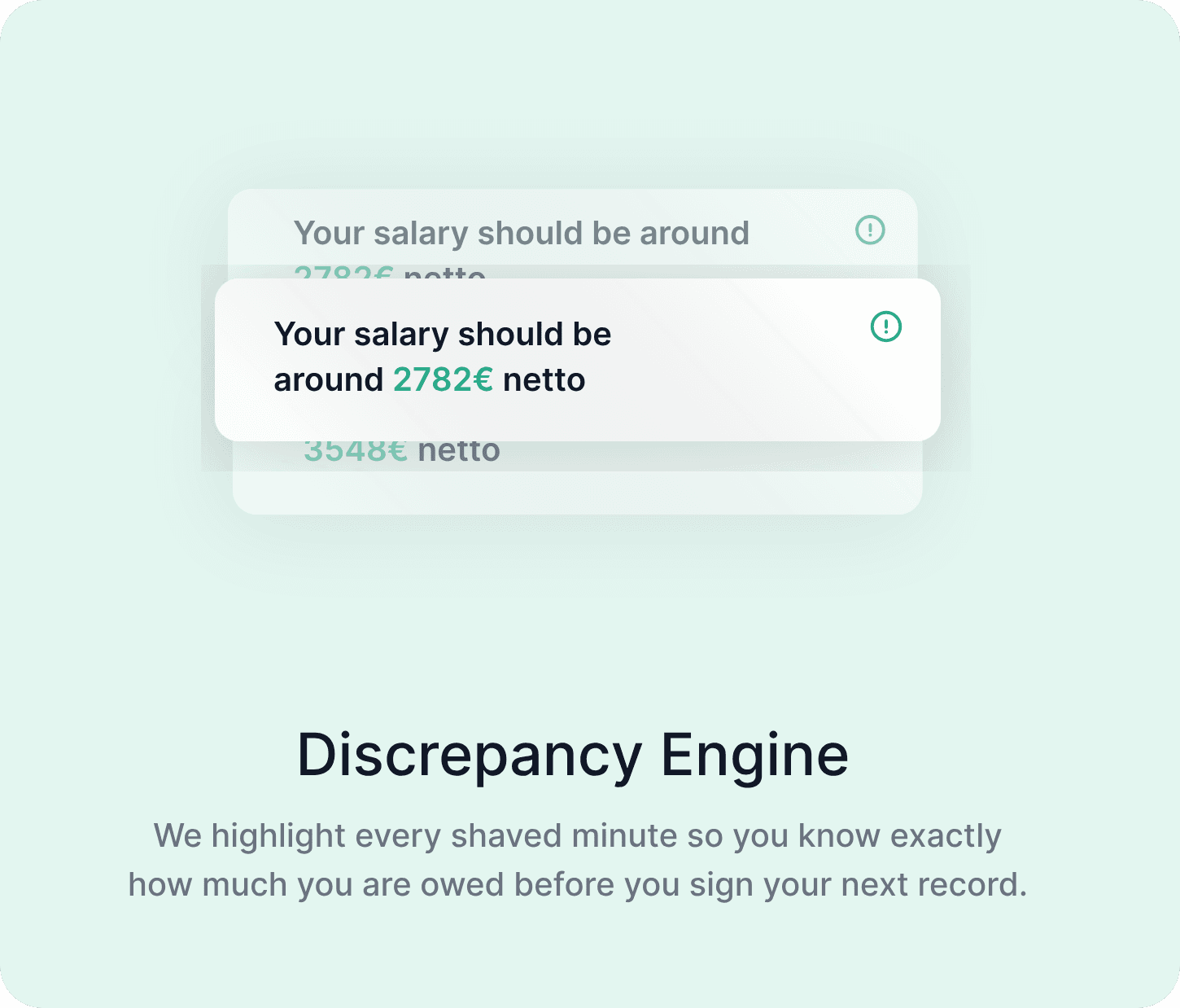 Discrepancy Engine — We highlight every shaved minute so you know exactly how much you are owed before you sign your next record.
